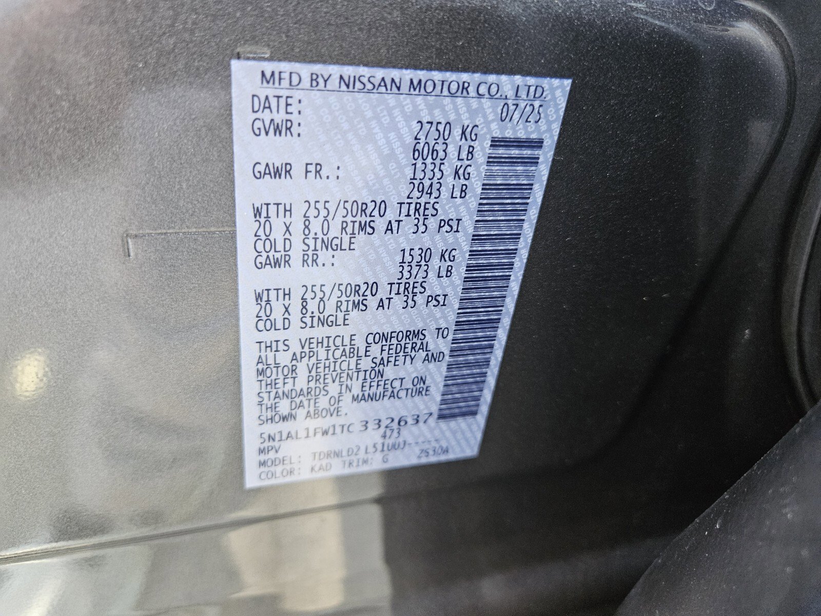New 2026 INFINITI QX60 Luxe w/ Dark Cargo Package image 22
