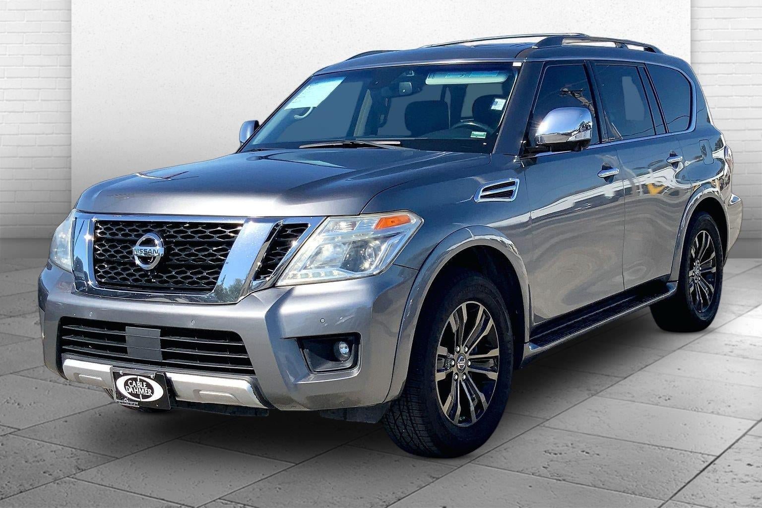 Used 2017 Nissan Armada Platinum w/ Captain Seat Package AWD/4WD image 11