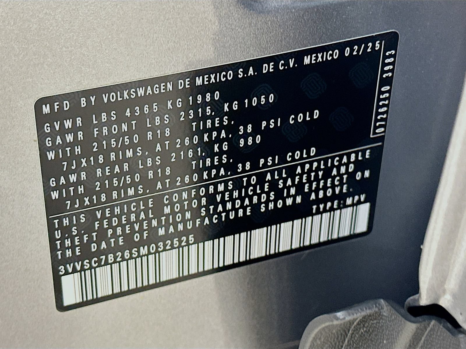 Used 2025 Volkswagen Taos SE FWD image 45