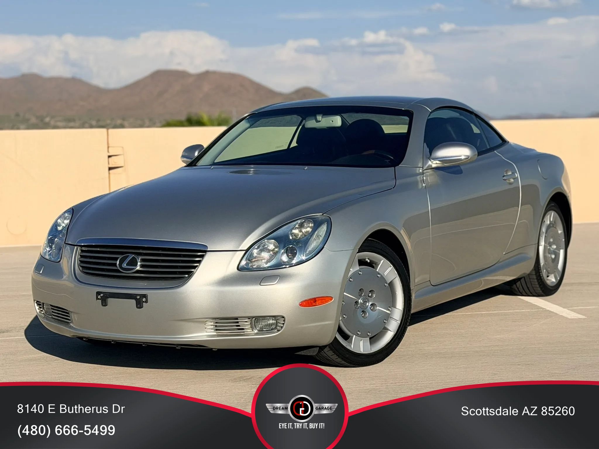 Used 2002 Lexus SC 430 Convertible RWD image 1