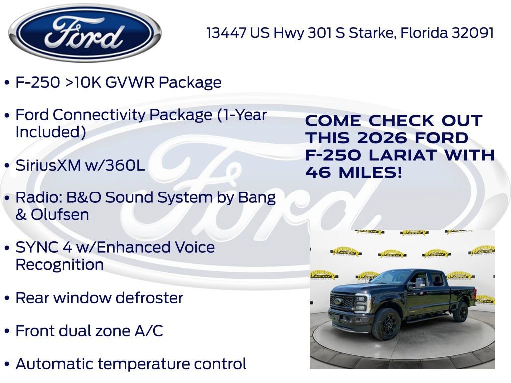 New 2026 Ford F250 Lariat image 25