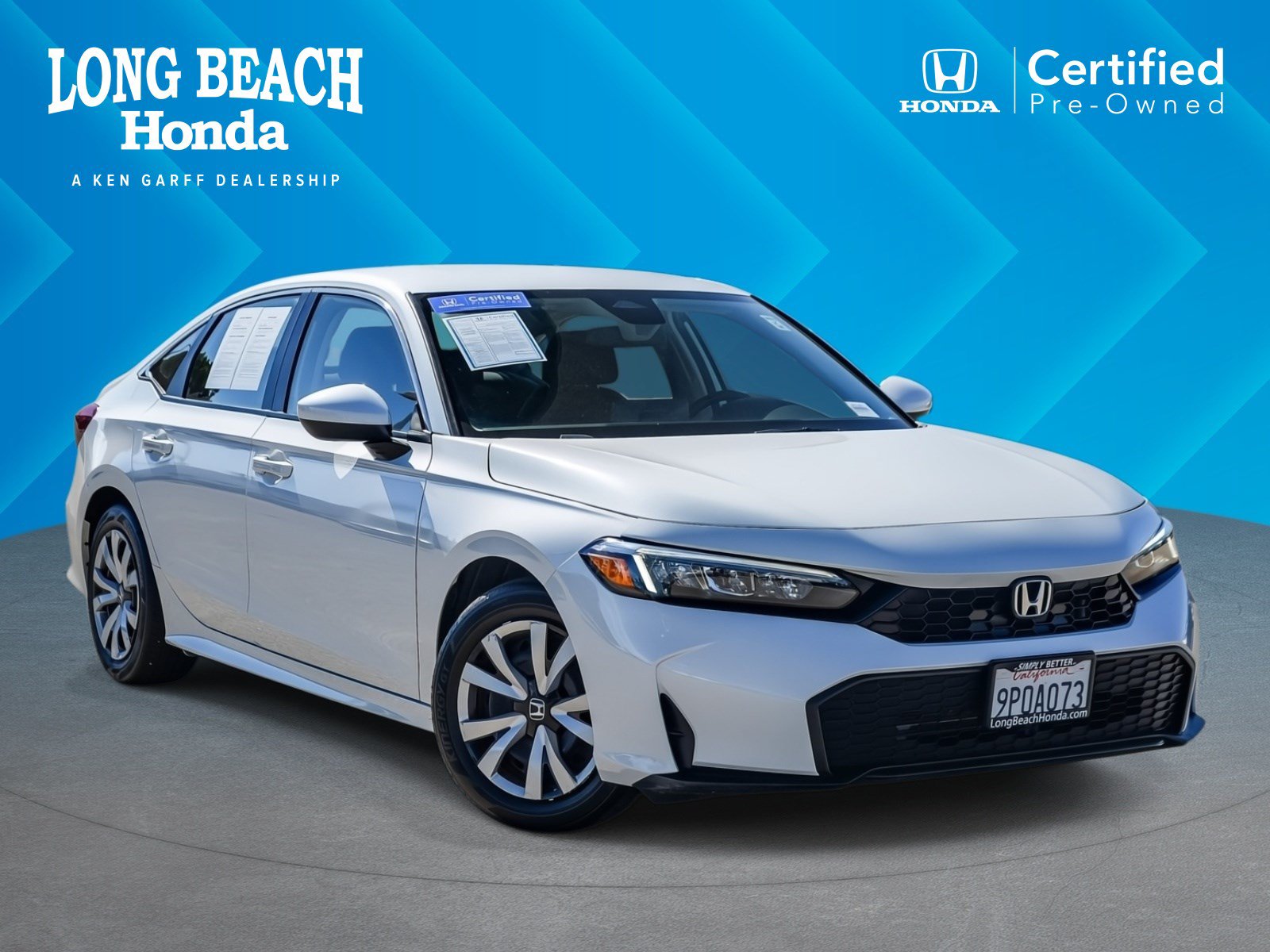 Certified 2025 Honda Civic LX