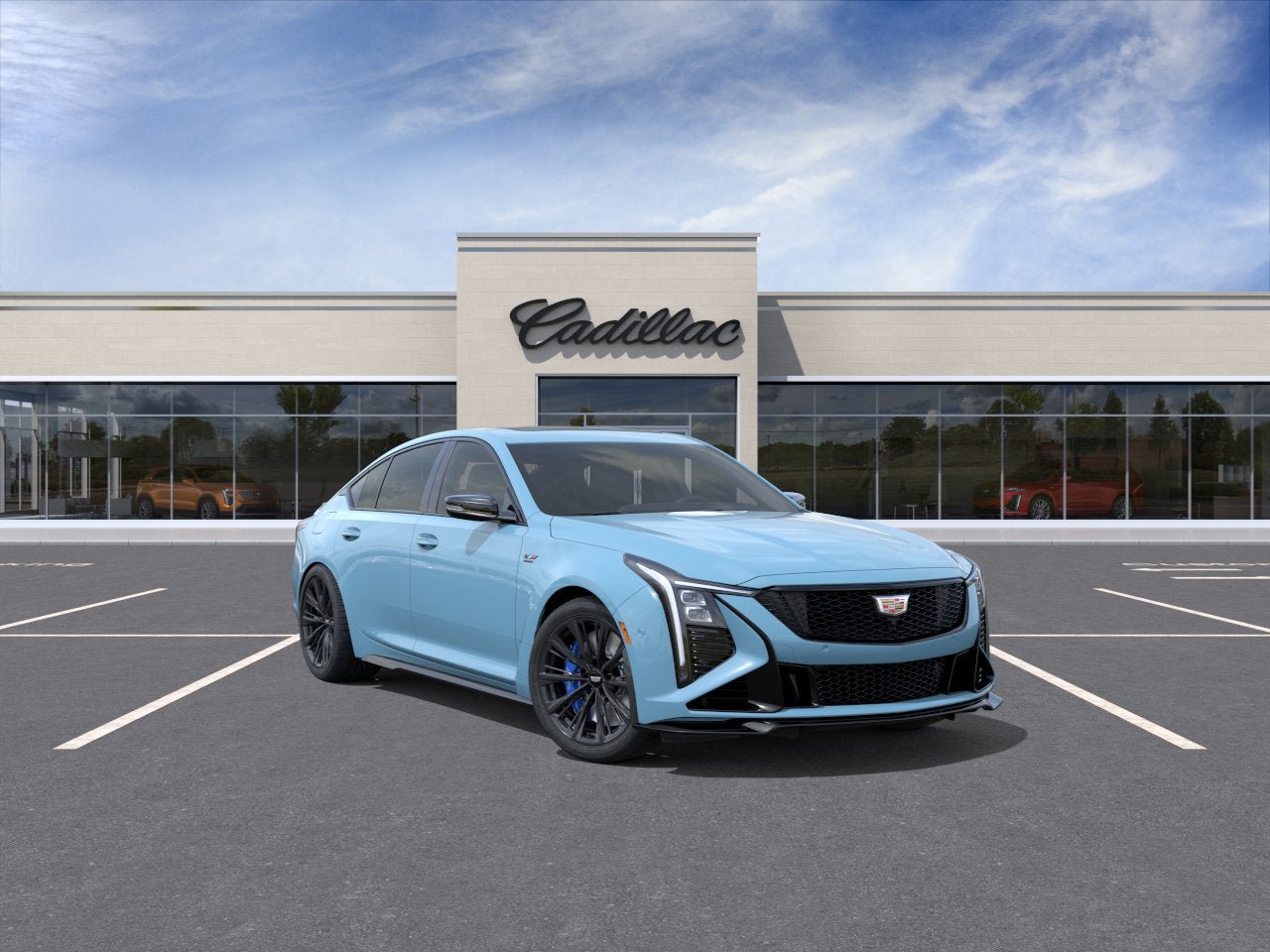 New 2026 Cadillac CT5 V Blackwing w/ LPO, Blue Accent Package