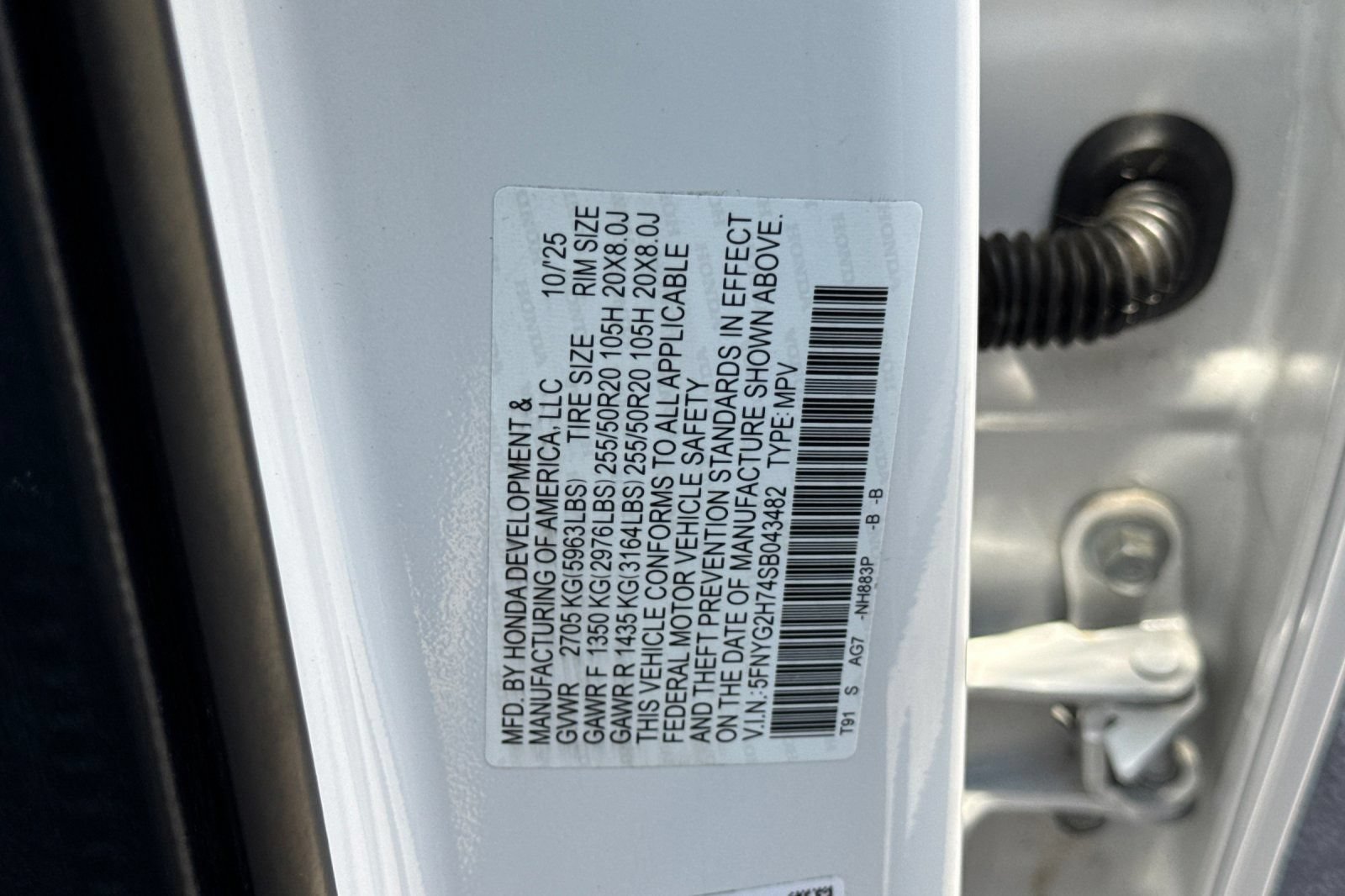 Used 2025 Honda Pilot Touring image 31