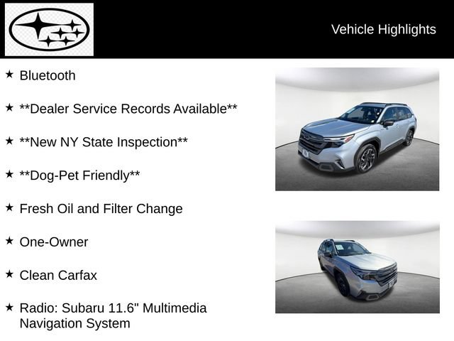 Certified 2025 Subaru Forester Limited w/ Protection Package (1PH) AWD/4WD image 12