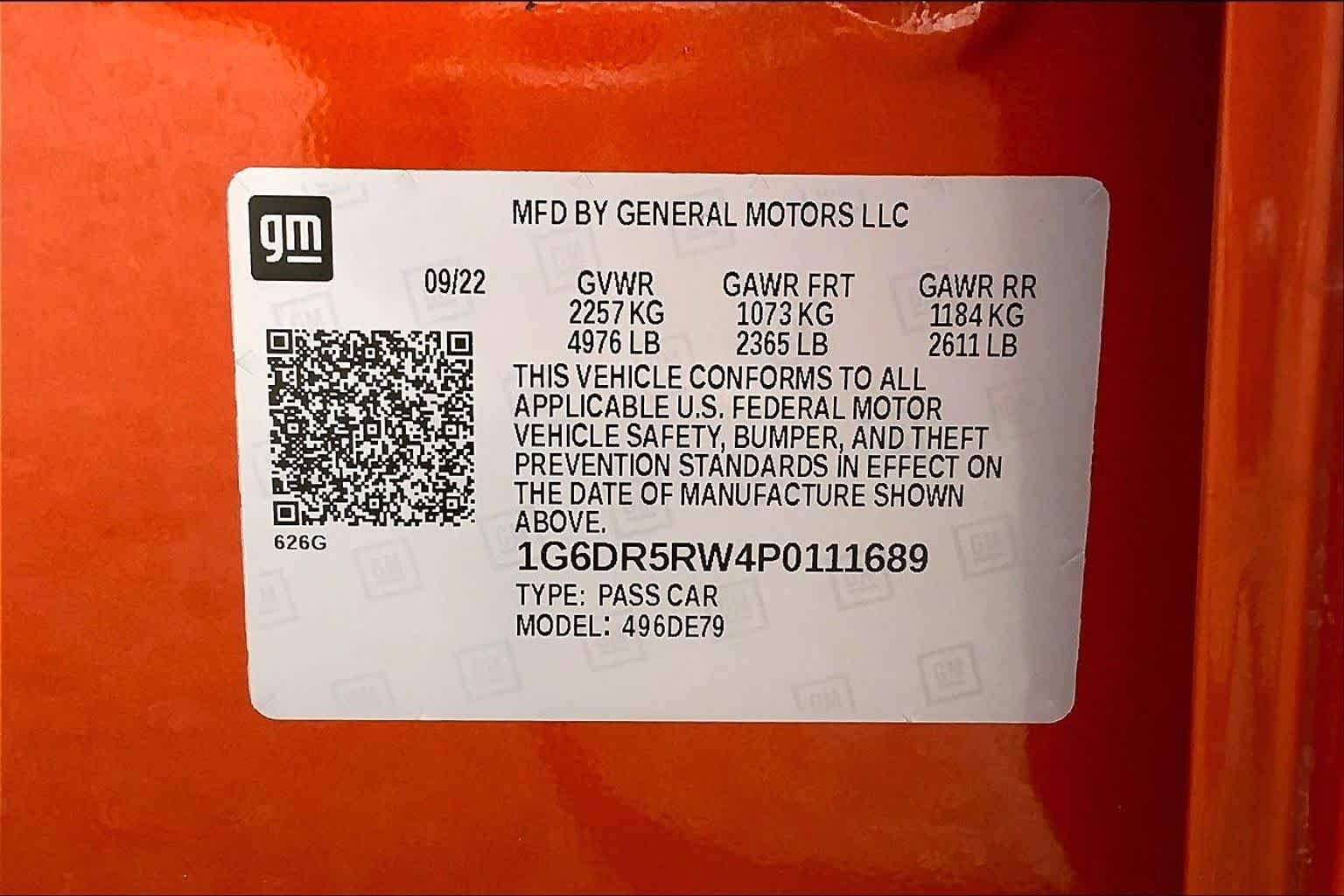 Used 2023 Cadillac CT5 V w/ Premium Package RWD image 37