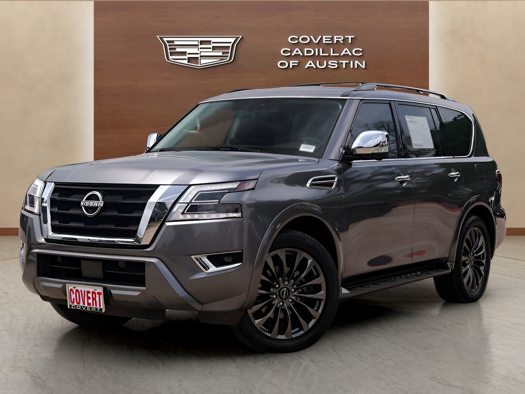 Used 2021 Nissan Armada Platinum w/ Captain's Chairs Package