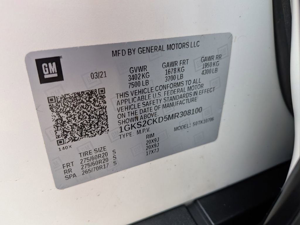 Used 2021 GMC Yukon AT4 w/ AT4 Premium Package image 39