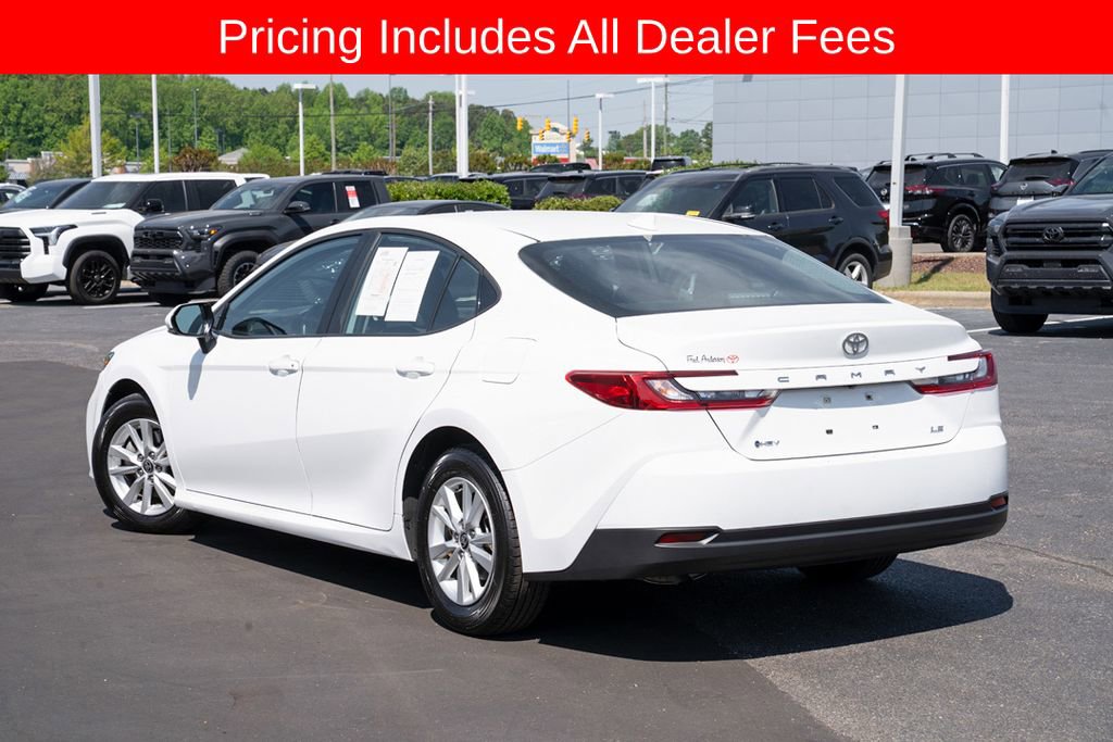 Used 2025 Toyota Camry LE FWD image 3