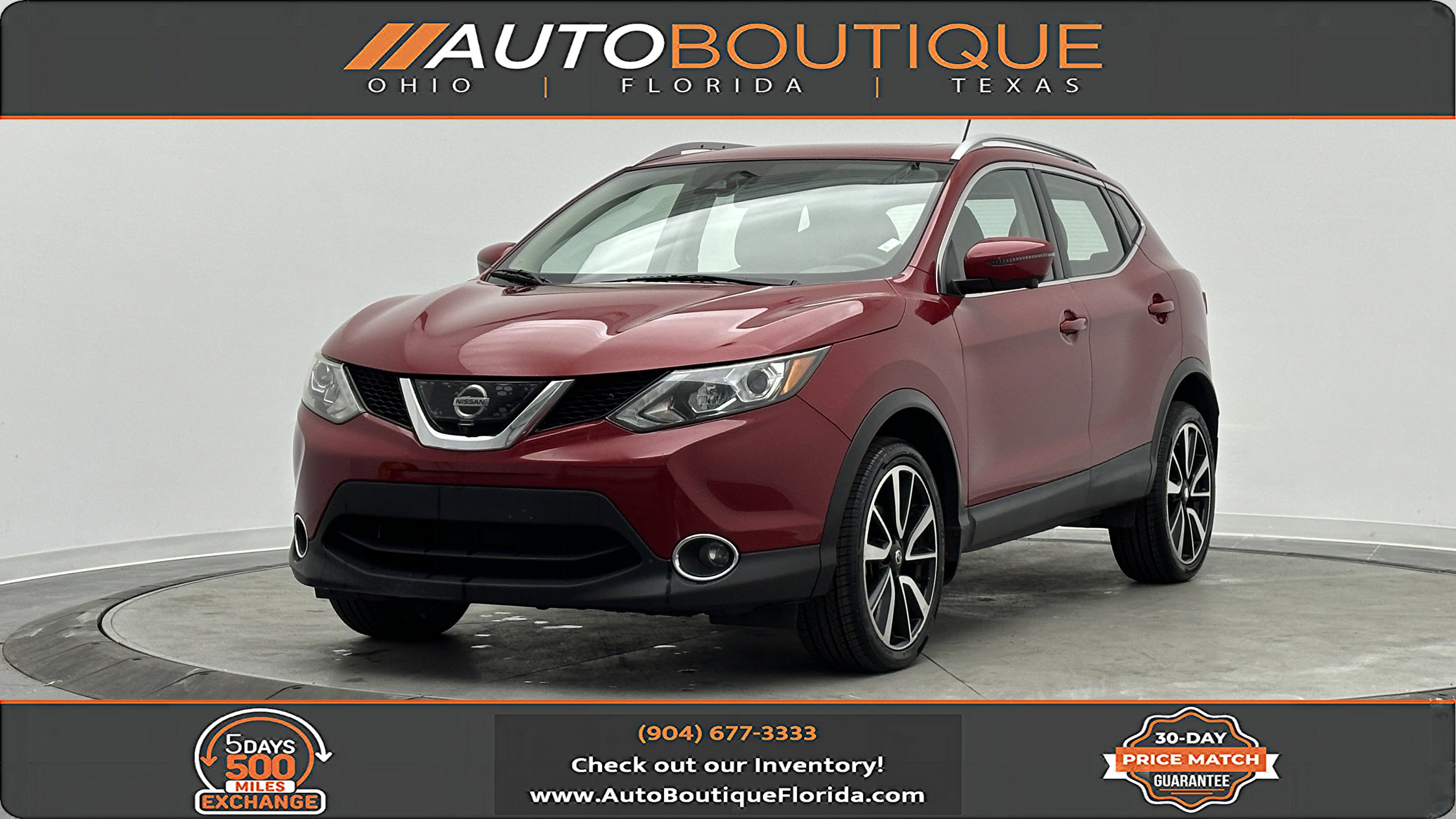 Used 2017 Nissan Rogue Sport SL w/ SL Premium Package image 1