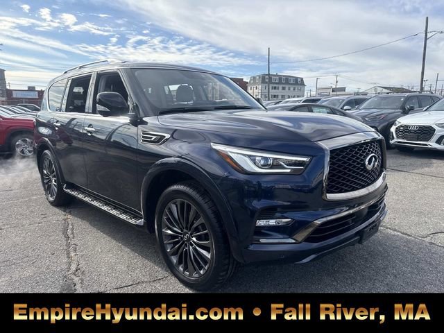 Used 2023 INFINITI QX80 Premium Select w/ Cargo Package video 2