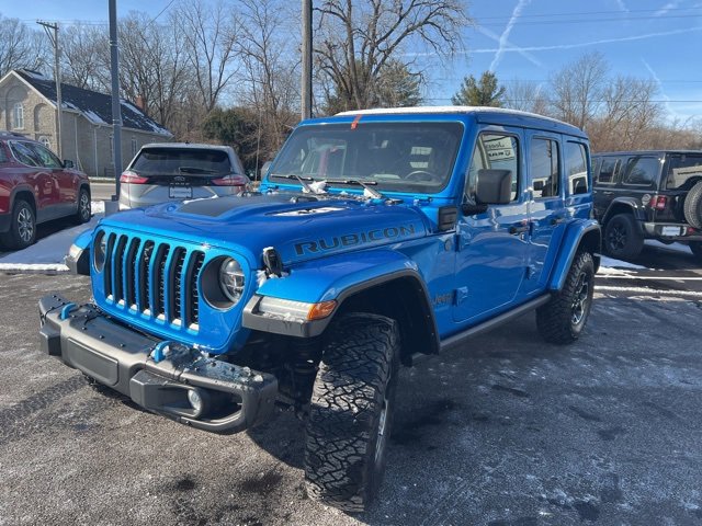 Used 2021 Jeep Wrangler Unlimited Rubicon 4xe w/ Steel Bumper Group image 5