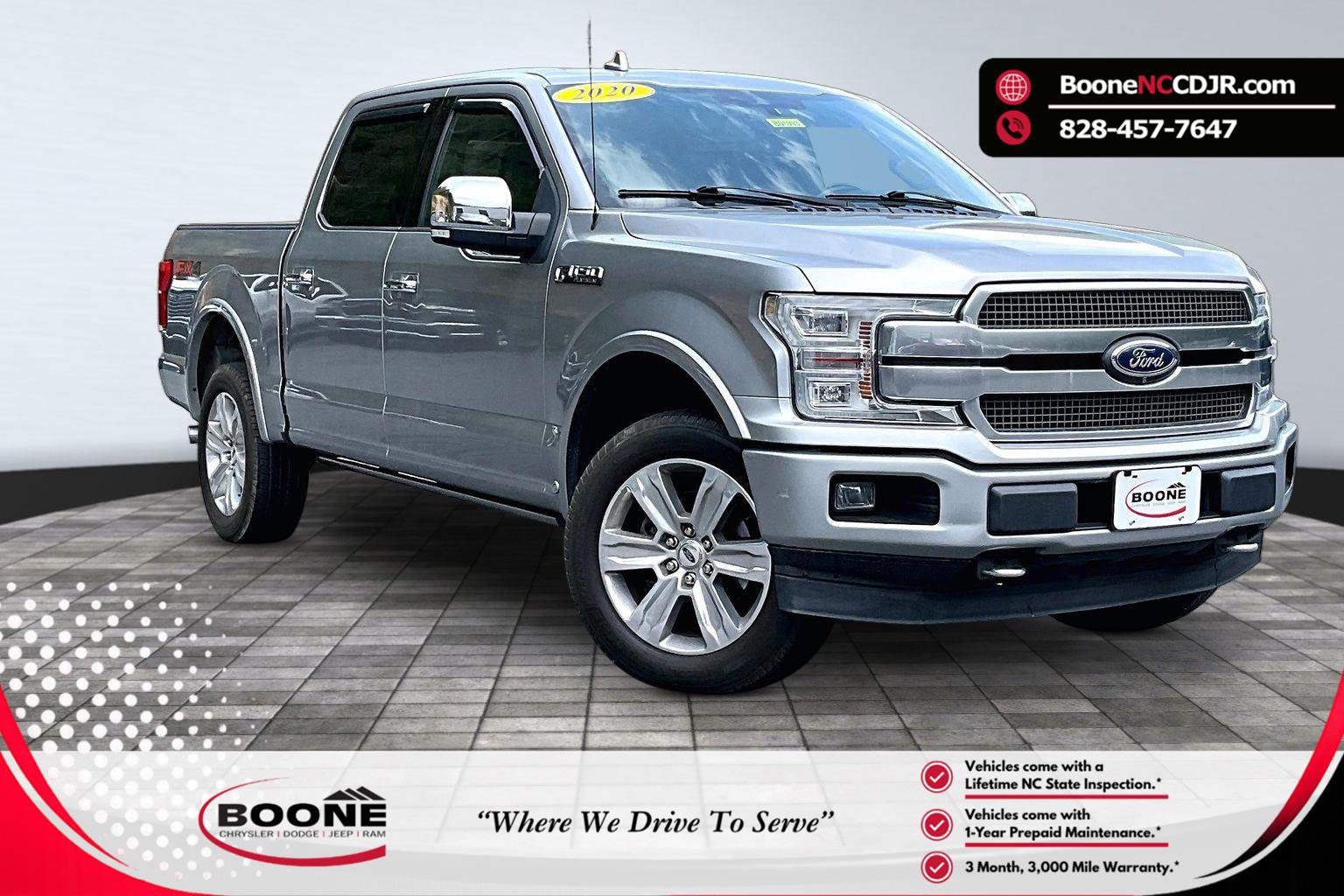 Used 2020 Ford F150 Platinum w/ Equipment Group 701A Luxury