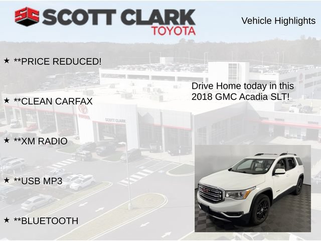 Used 2018 GMC Acadia SLT AWD/4WD image 7