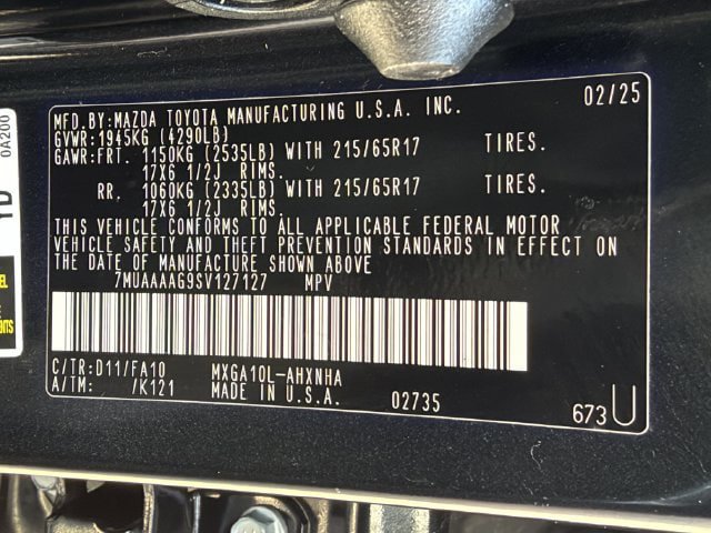 Used 2025 Toyota Corolla Cross AWD Hybrid image 24