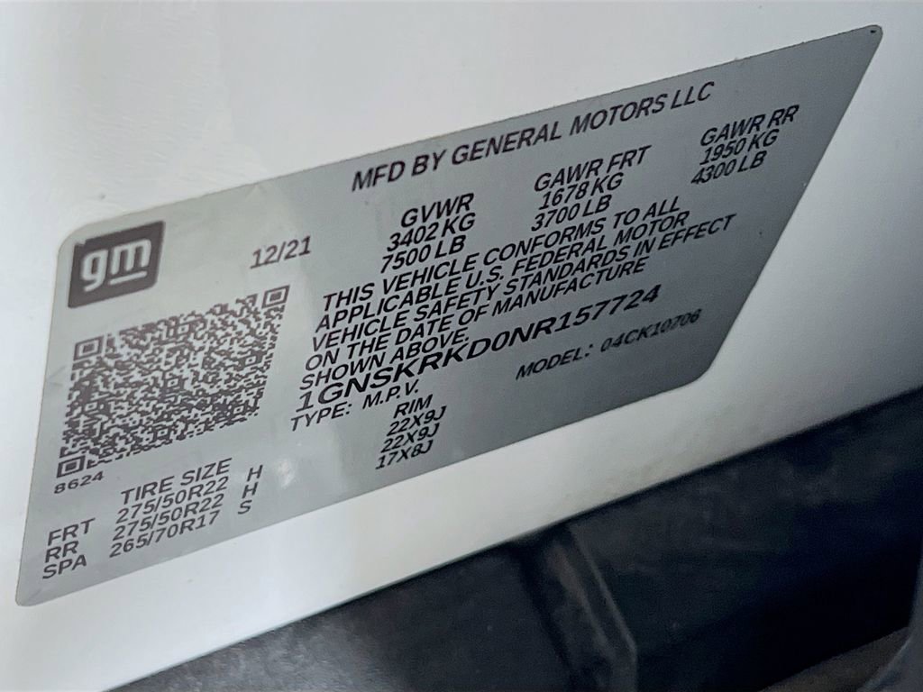 Used 2022 Chevrolet Tahoe RST w/ Luxury Package image 29