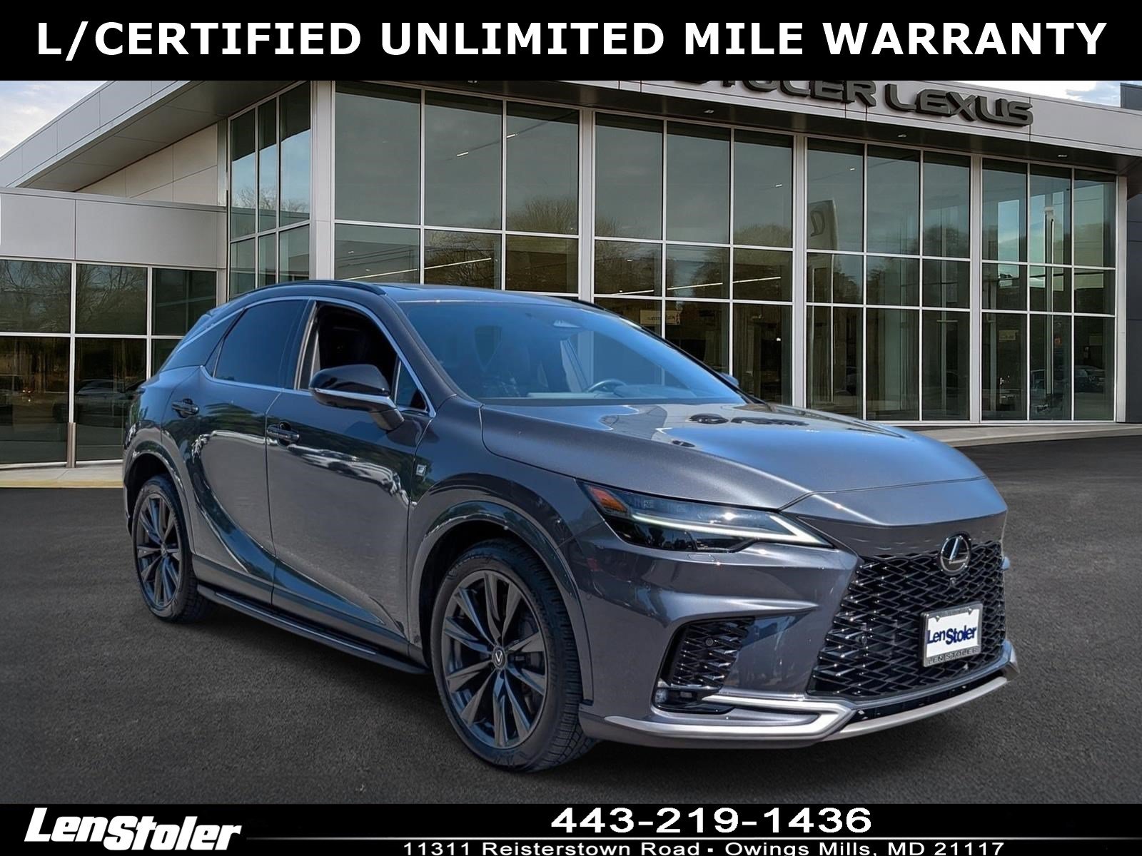 Certified 2024 Lexus RX 350 F Sport w/ Convenience Package AWD/4WD video 1