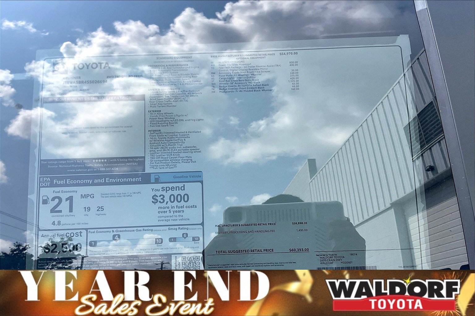 New 2025 Toyota 4Runner TRD Off-Road Premium image 18