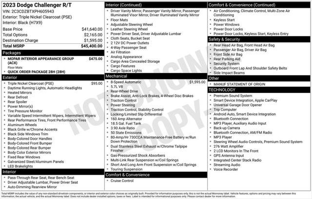 Used 2023 Dodge Challenger R/T RWD image 2