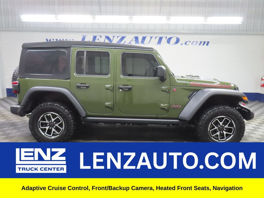 Used 2024 Jeep Wrangler Unlimited Rubicon w/ Technology Group AWD/4WD image 1