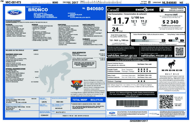 Used 2022 Ford Bronco Big Bend AWD/4WD image 33