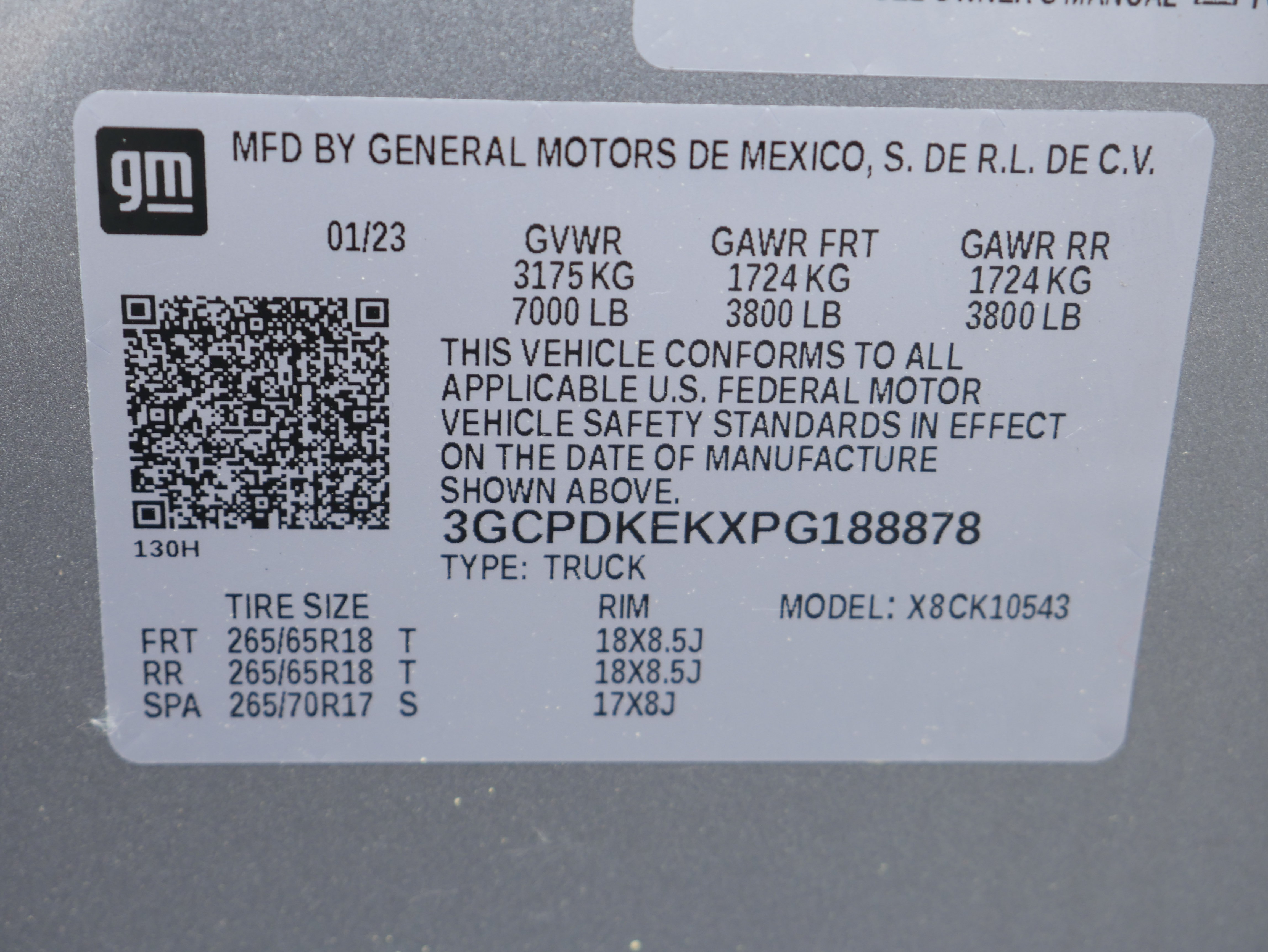 Certified 2023 Chevrolet Silverado 1500 LT AWD/4WD image 32