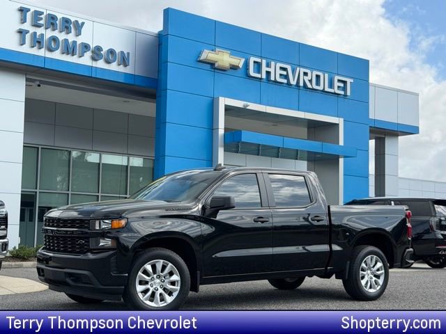 Used 2022 Chevrolet Silverado 1500 Custom w/ LPO, Dark Essentials Package