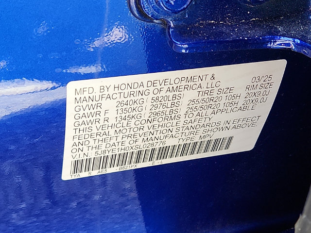 Certified 2025 Acura MDX A-Spec AWD/4WD image 28