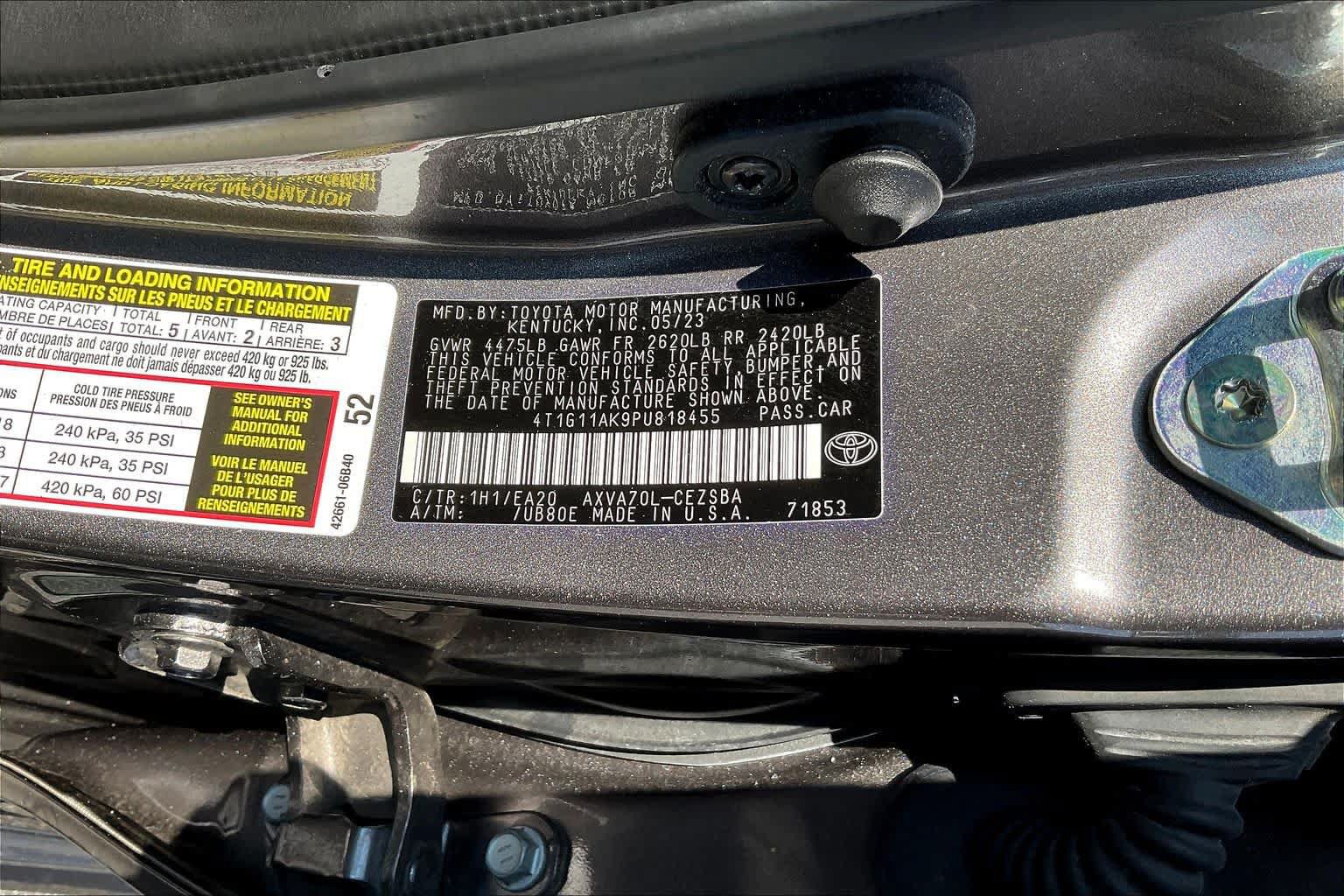 Used 2023 Toyota Camry SE FWD image 33