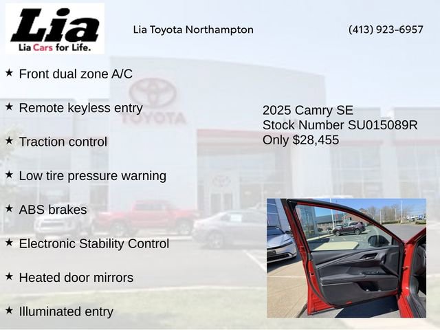 Used 2025 Toyota Camry SE image 7