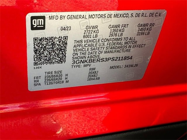 Certified 2023 Chevrolet Blazer RS w/ Driver Confidence II Package image 26