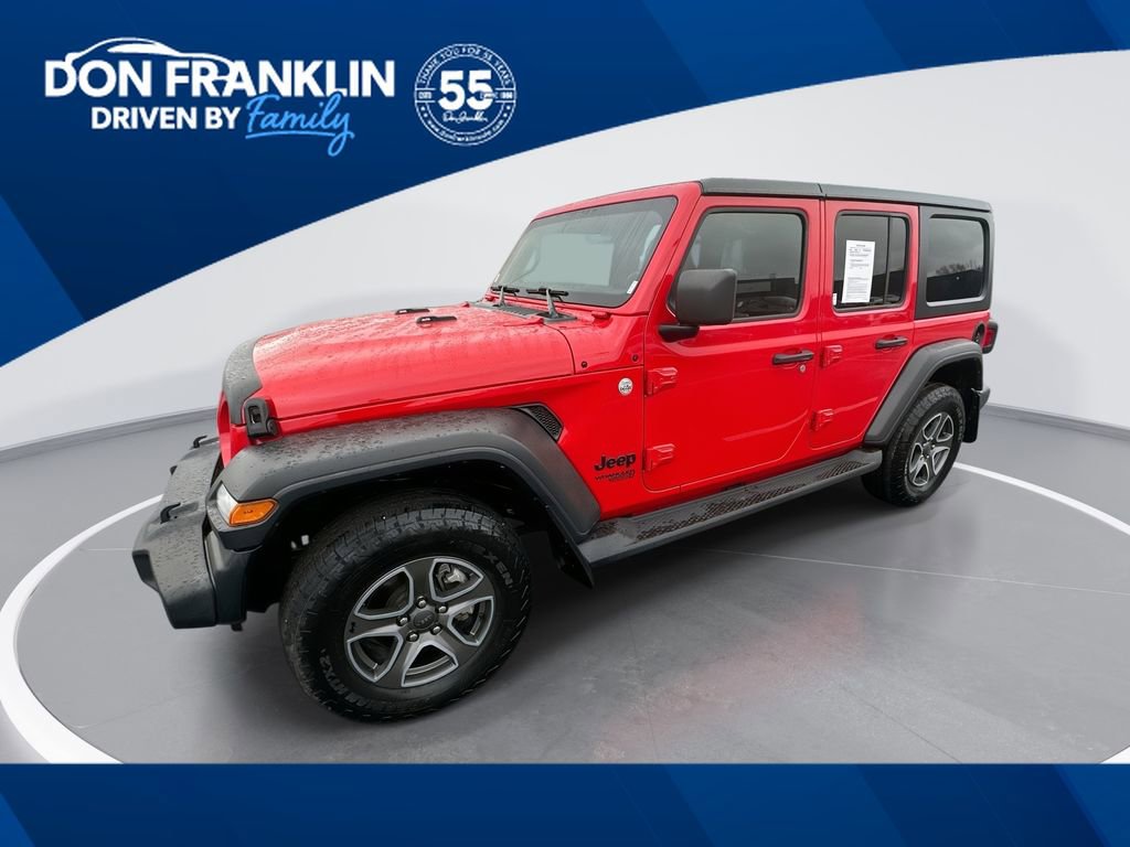 Used 2021 Jeep Wrangler Unlimited Sport image 1