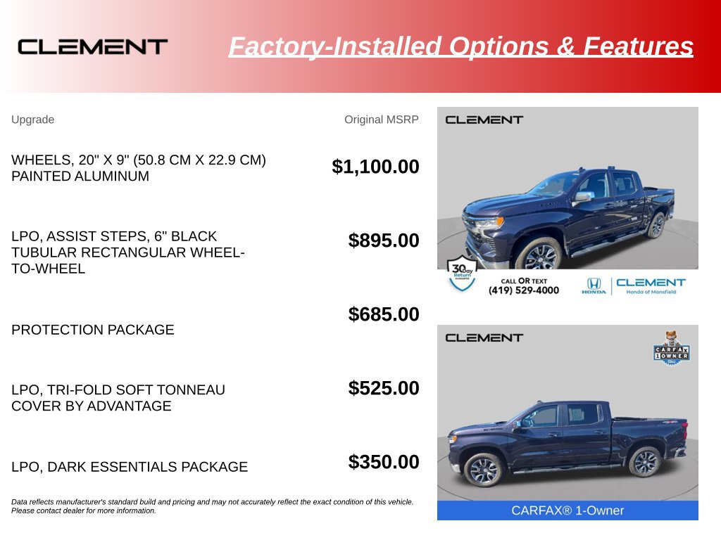 Used 2023 Chevrolet Silverado 1500 LT w/ Protection Package AWD/4WD image 16