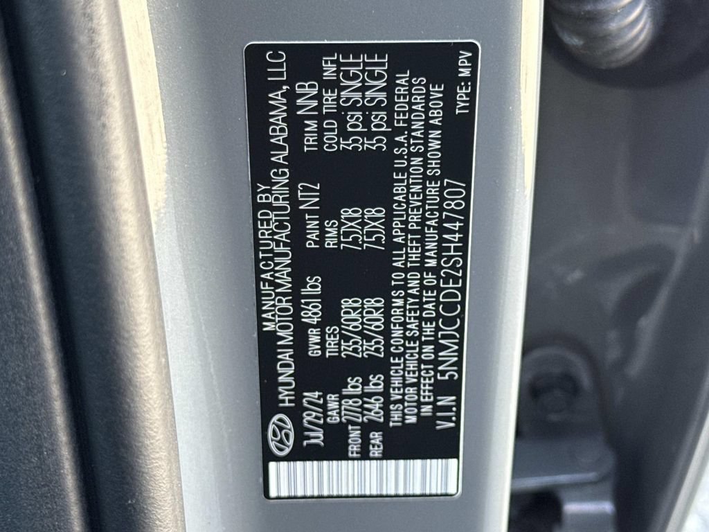 Used 2025 Hyundai Tucson SEL AWD/4WD image 31
