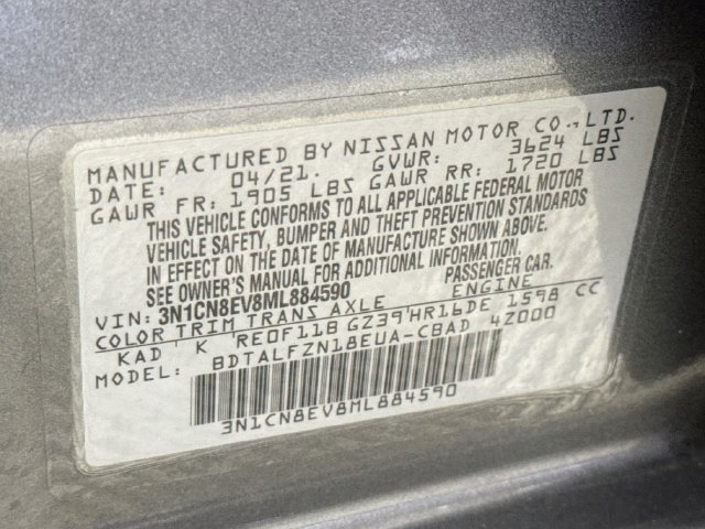Used 2021 Nissan Versa SV FWD image 39