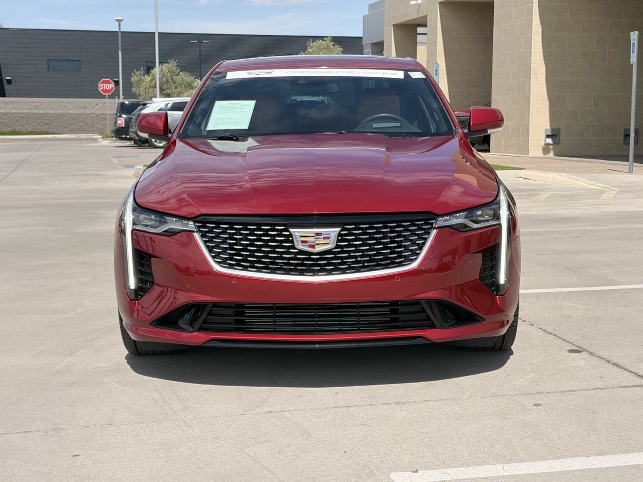 Certified 2024 Cadillac CT4 Premium Luxury RWD image 2