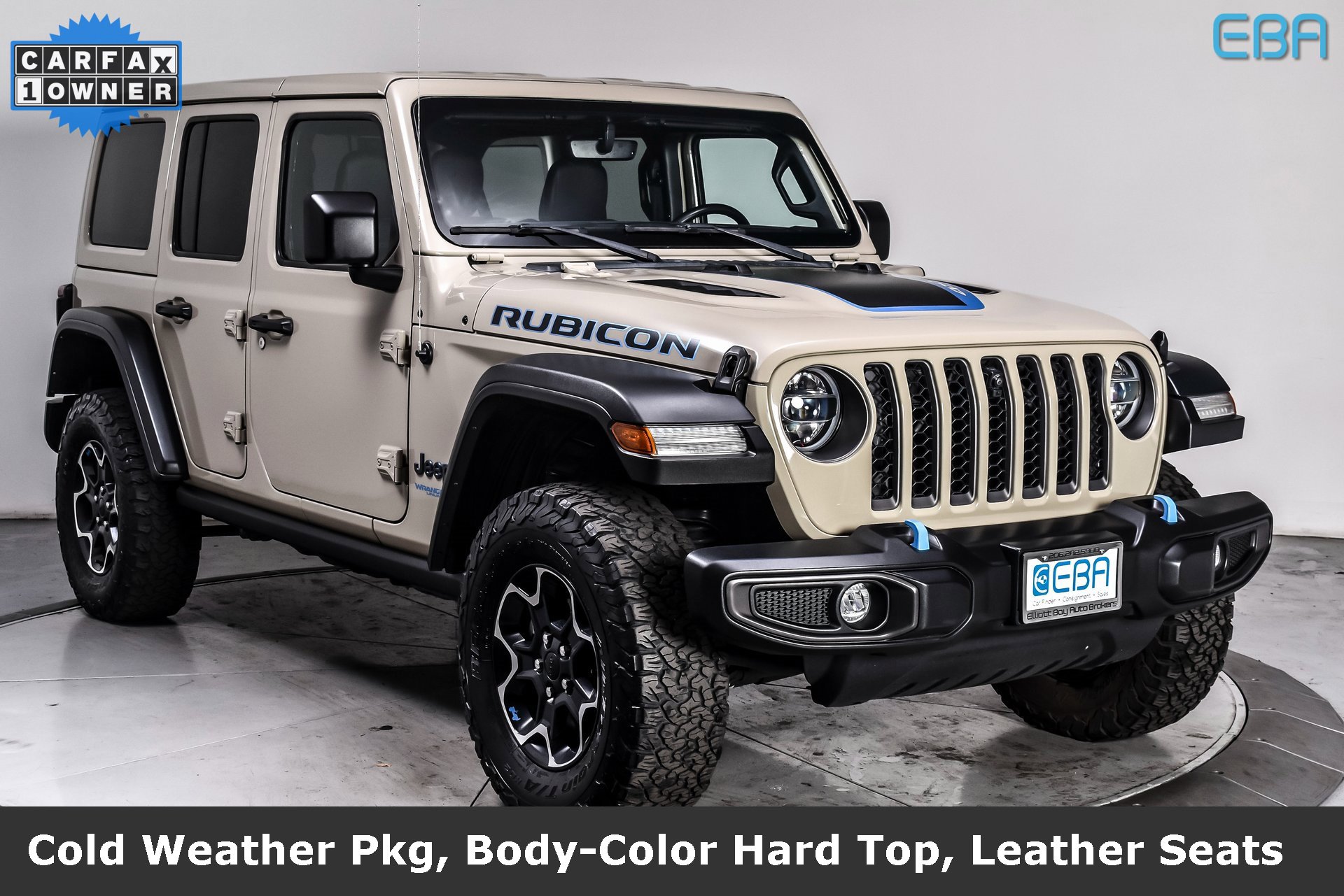 Used 2022 Jeep Wrangler Unlimited Rubicon 4xe w/ Cold Weather Group image 1