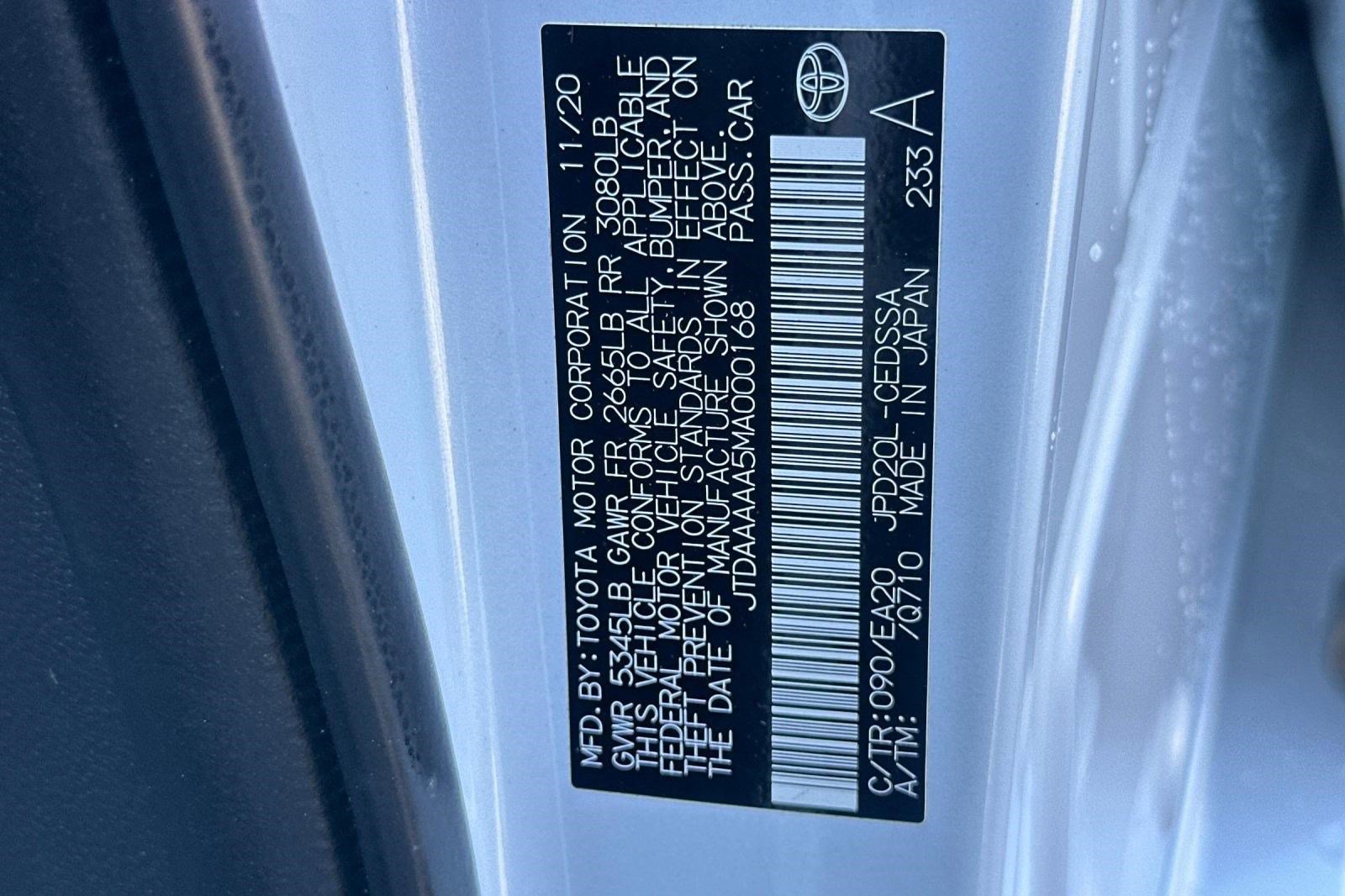 Used 2021 Toyota Mirai XLE w/ Advanced Technology Package image 20