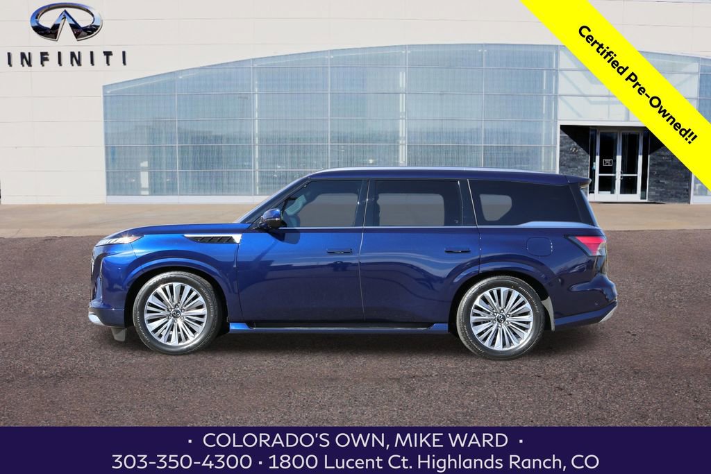 Certified 2025 INFINITI QX80 Sensory video 2