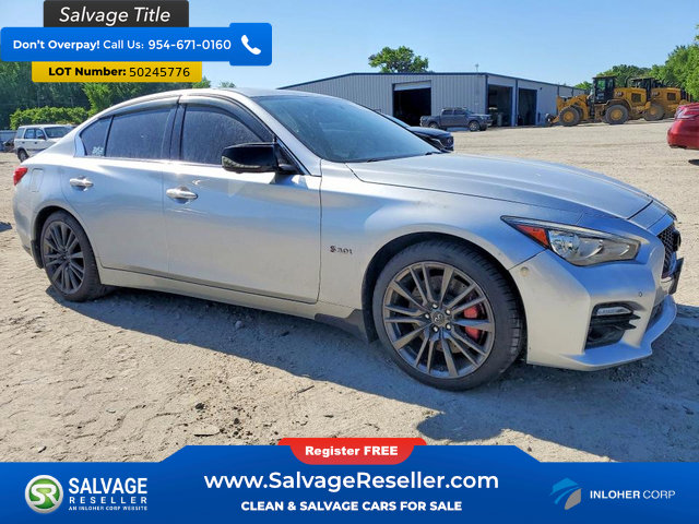 Used 2017 INFINITI Q50 Red Sport 400 AWD/4WD image 5