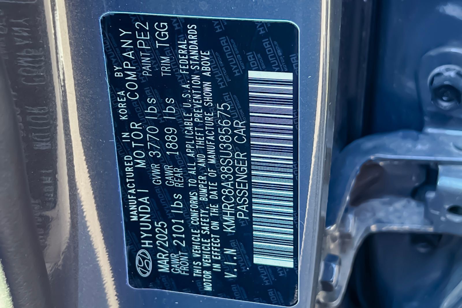 Certified 2025 Hyundai Venue SEL image 40