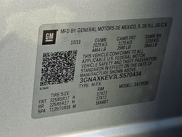 Certified 2020 Chevrolet Equinox LT FWD image 27