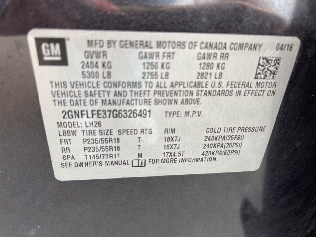 Used 2016 Chevrolet Equinox LT AWD/4WD image 13