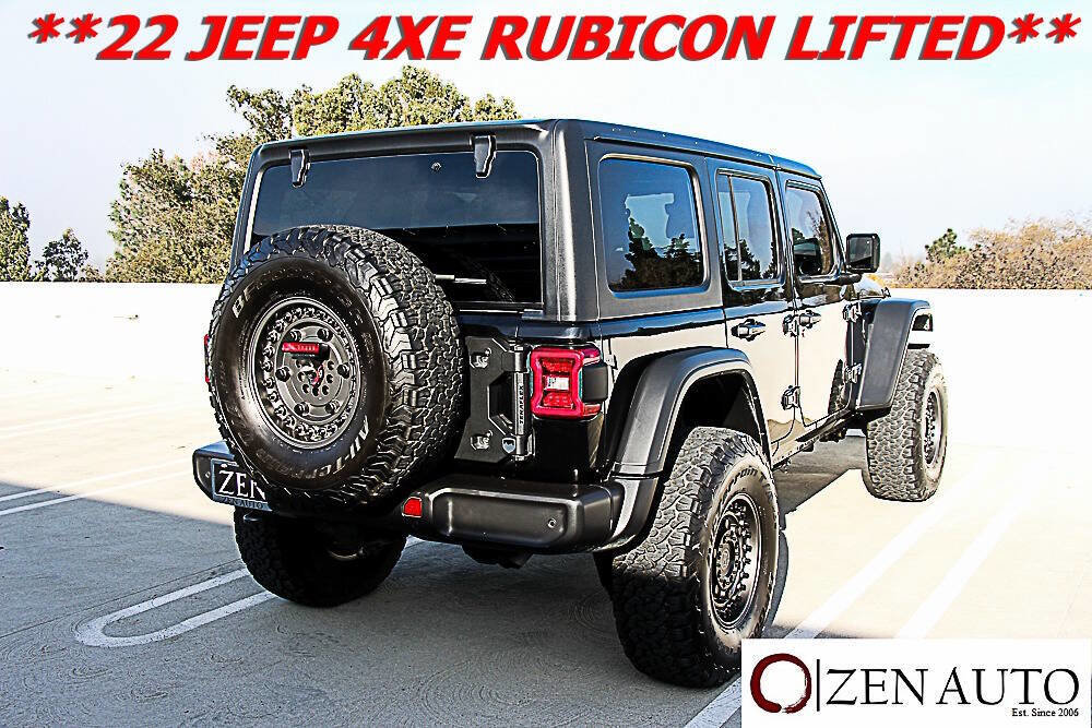Used 2022 Jeep Wrangler Unlimited Rubicon 4xe w/ Cold Weather Group image 9