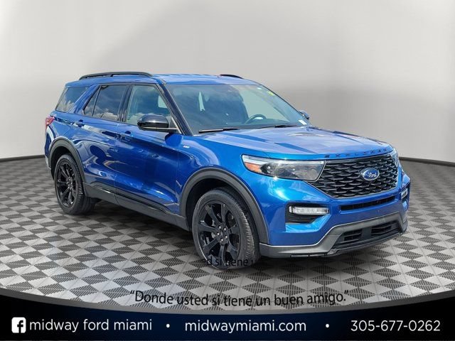 Certified 2023 Ford Explorer ST-Line w/ Class IV Trailer Tow Package RWD image 1