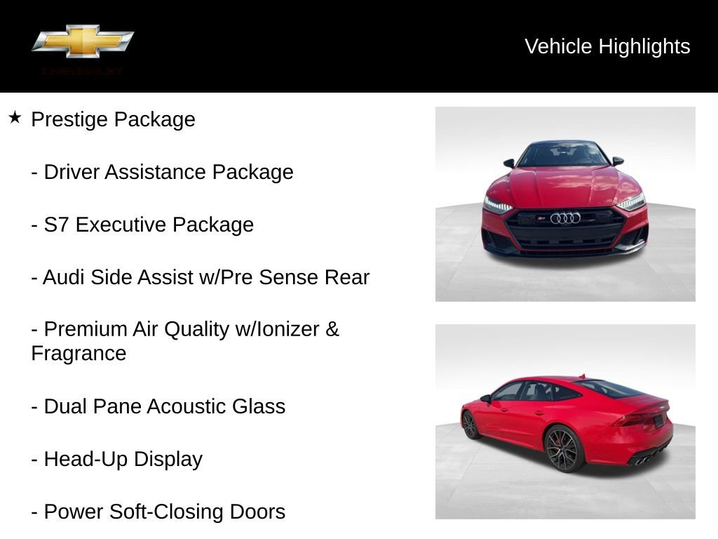 Used 2020 Audi S7 Prestige w/ Prestige Package image 20