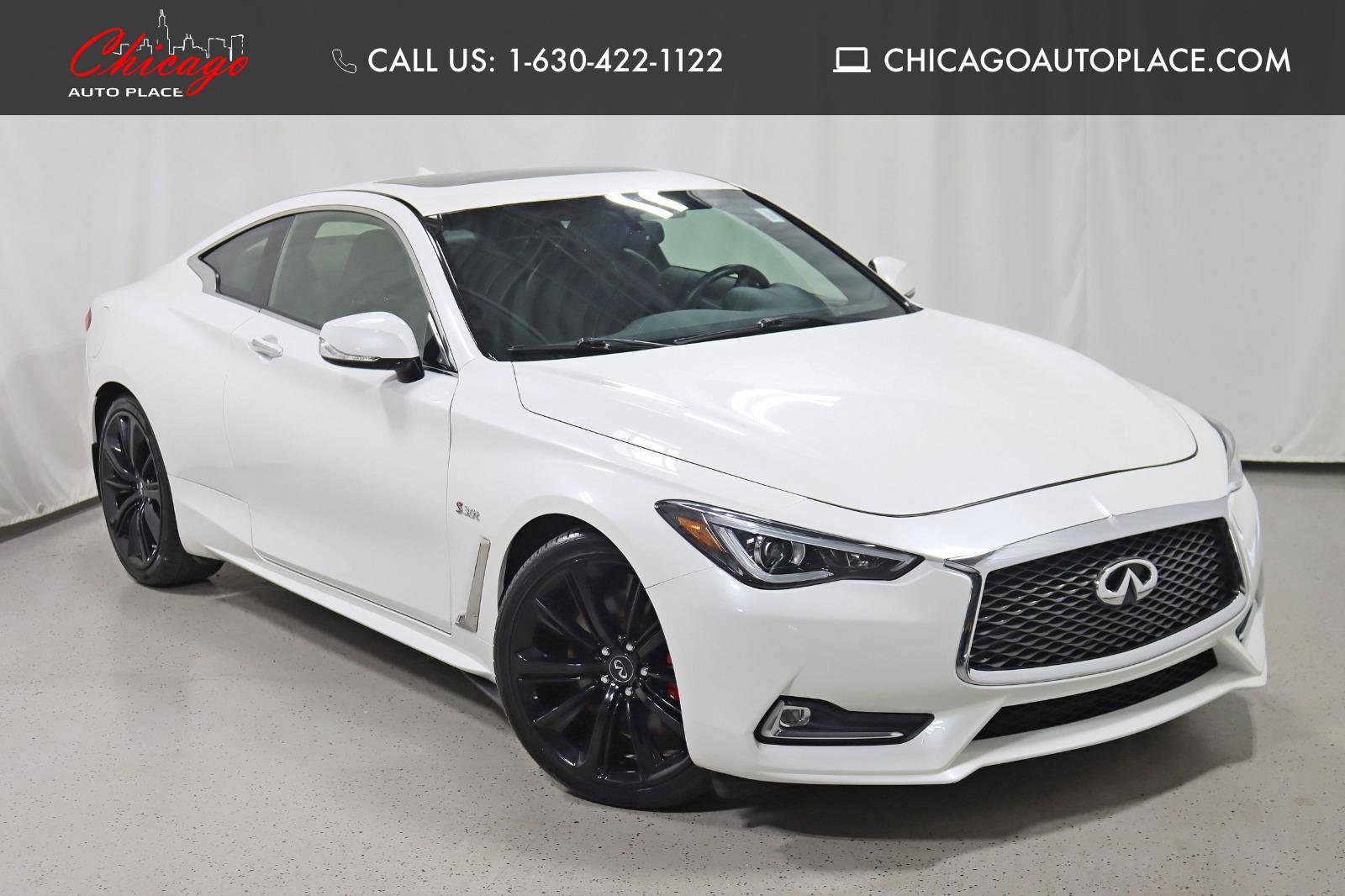Used 2018 INFINITI Q60 Red Sport 400 w/ Sensory Package 3.0T Sport