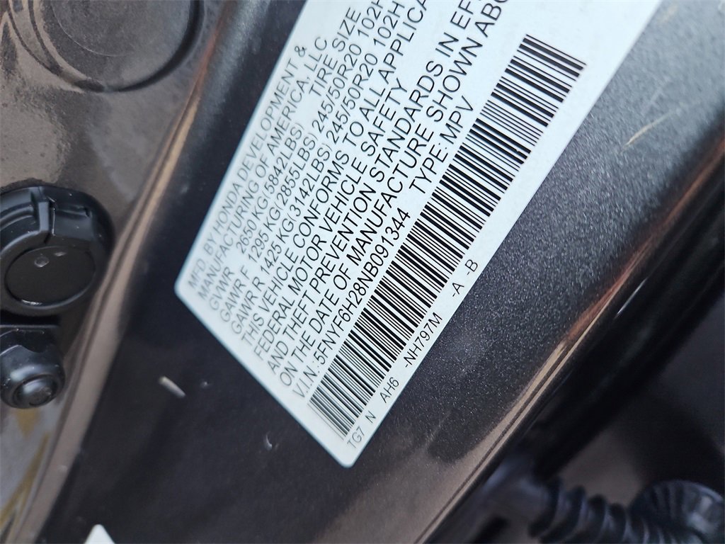 Certified 2022 Honda Pilot Special Edition image 14