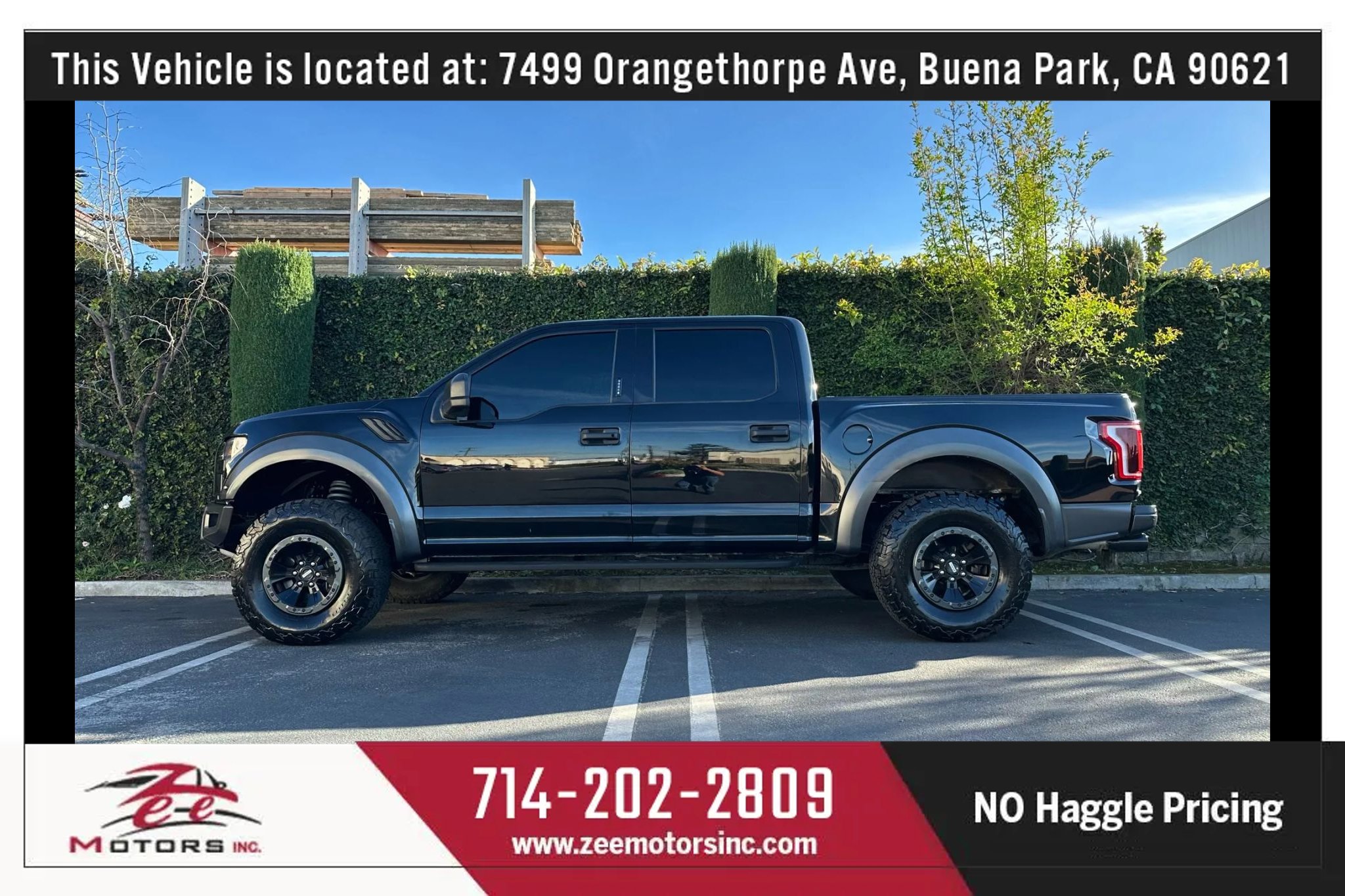 Used 2018 Ford F150 Raptor w/ Equipment Group 801A Mid AWD/4WD image 10