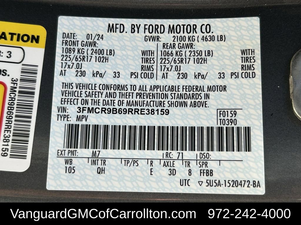 Used 2024 Ford Bronco Sport Big Bend image 32